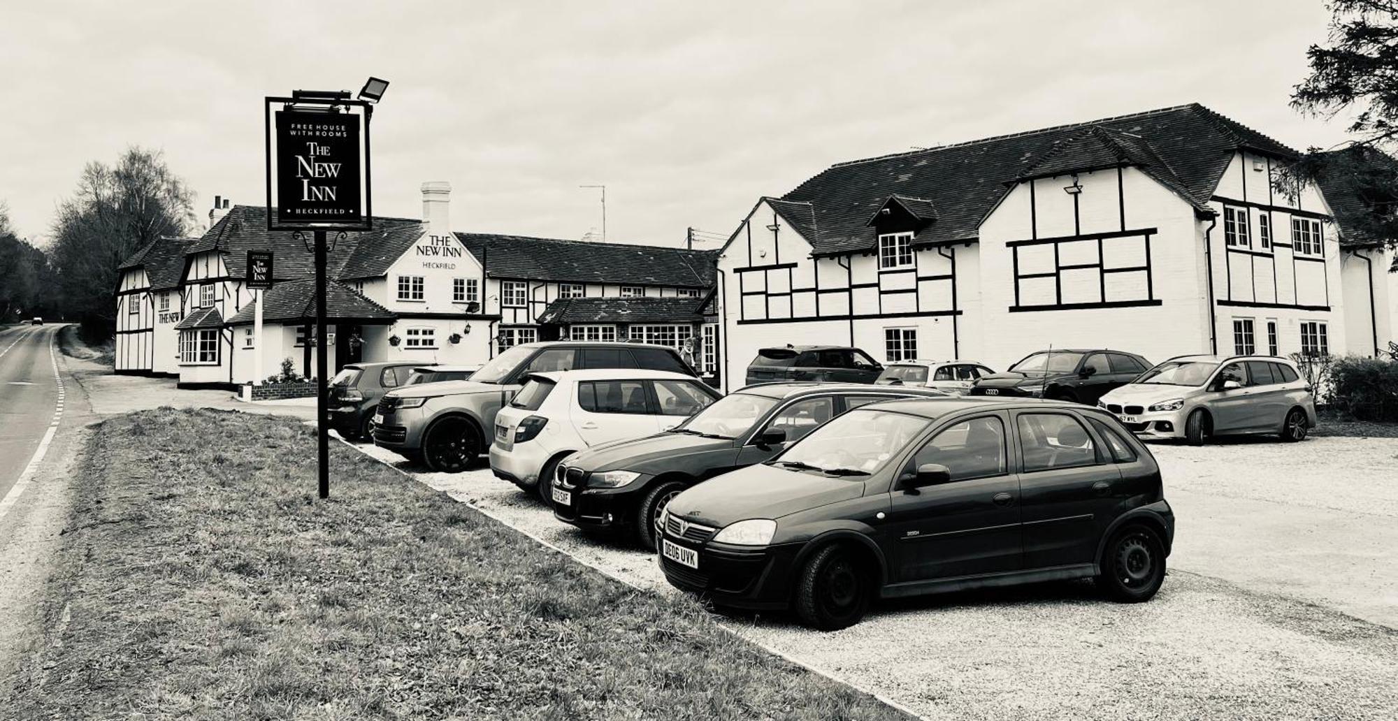 The New Inn Heckfield Hook  Eksteriør billede