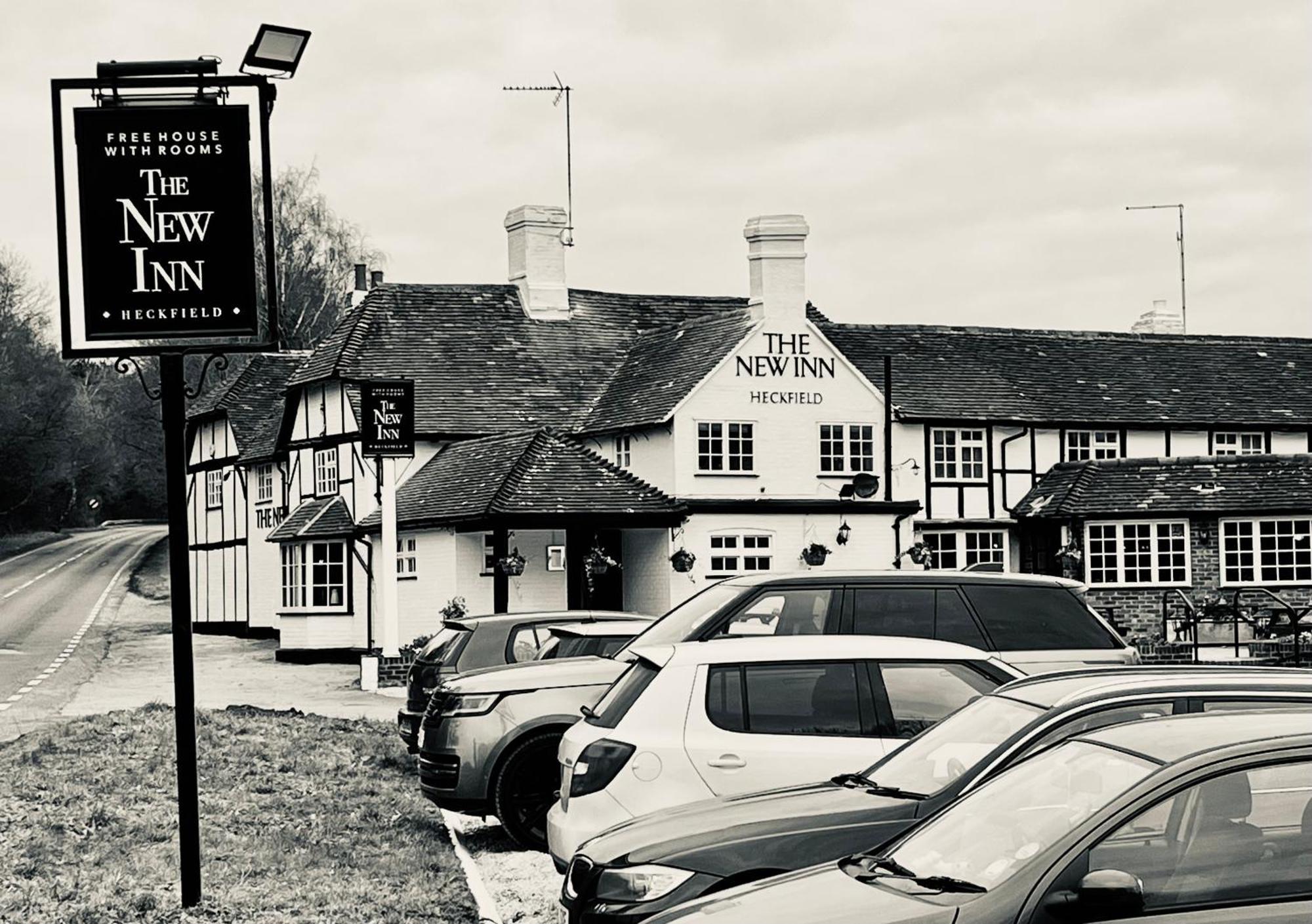 The New Inn Heckfield Hook  Eksteriør billede